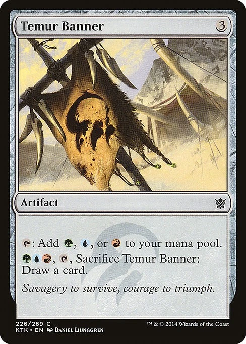 [MTG] Temur Banner (226) (KTK) LP-HP - Image 1 of 1