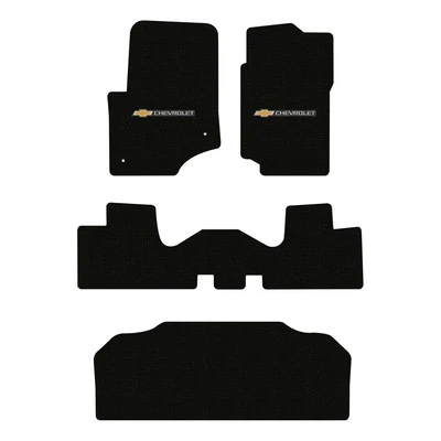 Lloyd Mats 4PC 02-06 Chevy Trailblazer EXT w 2nd Row Seat Air Ducts, Charcoal Foto 1 de 4