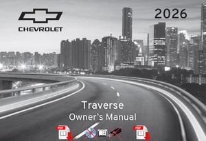 2026 Chevrolet Traverse Owner's Manual User Guide - Picture 1 of 1