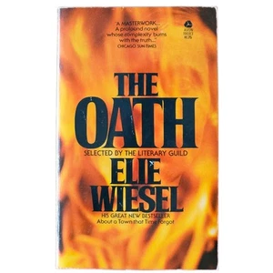The Oath Elie Wiesel 1974 Vintage Classic Paperback  Avon Books Pogrom Judaism - Picture 1 of 4