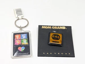 Prendedor y llavero de colección MGM Grand Las Vegas I Love Lucy recuerdos coleccionables - Imagen 1 de 6