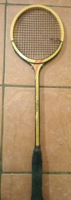 Fab Rare Vintage Wooden Squash Racket Tora Swat For The International Game - Image 1 of 4