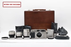 3 Objektive 20th Anniversary Kit [Near Mint+++] Contax G1 28mm 90mm 45mm TLA140 JAPAN - Bild 1 von 11