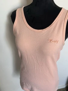 Rusty Singlet Tank Top Orange Peach Beach Ocean Surf - Size 14 (003) - Picture 1 of 10