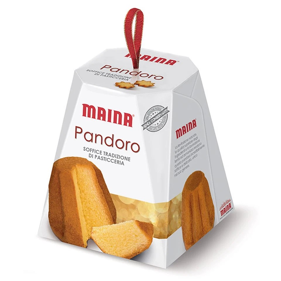 Mini Pandoro Maina 80 gr 40 Pezzi Incredibilmente Soffice E Delicato Natale
