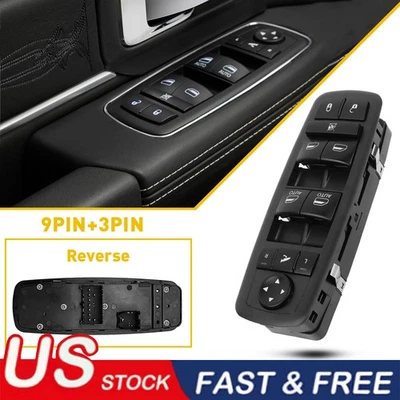 Interruptor de ventana eléctrica del lado del conductor para Ram 1500/2500/3500 2014-2016 68212784AB Foto 1 de 4