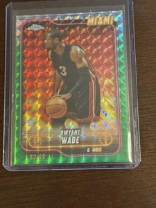 2024-25 Topps Chrome Basketball Green Geometric Dwyane Wade # 83/99 - Bild 1 von 6