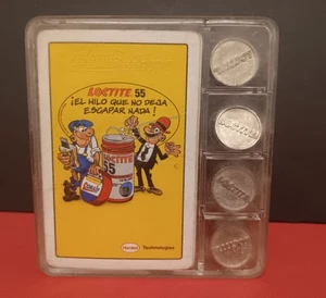 OLD SPANISH DECK OF CARDS ADVERTISING LOCTITE PEPE GOTERA AND OTILIO - Picture 1 of 6