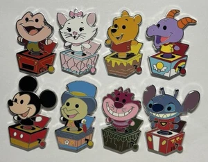Disney Pin Toy In A Box Mystery Series Complete Set Of 8 2025 - Picture 1 of 1