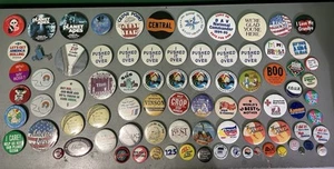 VARIOUS Pinback Pin Button Lot of (83) ET/Planet of the Apes/Ontario/Cedar Point - Picture 1 of 21