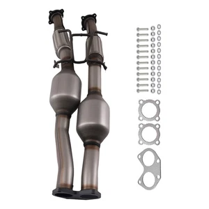 Catalytic Converter Kit For Volvo XC90 3.2L 2007-2014 Stainless Steel 600cells - Picture 1 of 11