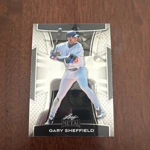 2025 Leaf Metal - Gary Sheffield Silver /99 - Picture 1 of 6