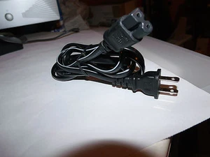ORIGINAL POLARIZED POWER CORD FOR SINGER SEWING MACHINE - Picture 1 of 1