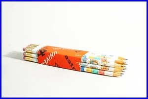 1970er J. Design BOHEMIA WORKS Schulbleistifte mit Radiergummi - Bild 1 von 3