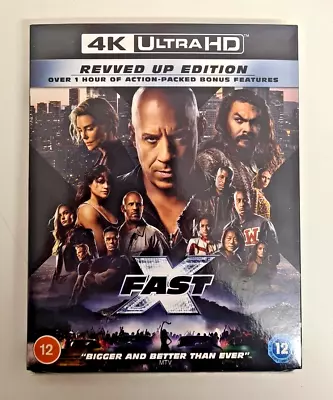 4K UHD BLU-RAY FAST X       BRAND NEW SEALED UK STOCK - Image 1 of 2