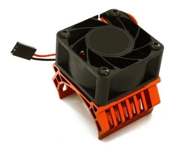 36mm Motor Heatsink+40x40mm Cooling Fan 17k rpm for Most 1/10 On-Road & Off-Road - Image 1 of 4