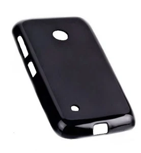 Dark Case Handy Cover Hülle Schale Hülle Schutz in Schwarz für Nokia Lumia 530 - Picture 1 of 2
