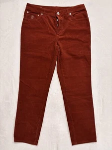 Brunello Cucinelli Mens Corduroy Pants EU 50 , US 34, Brick, 670GW5M1005 - Picture 1 of 15