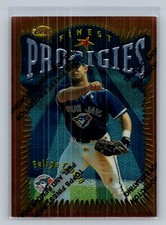 1996 Topps Finest Prodigies Bronze Felipe Crespo #217 Toronto Blue Jays