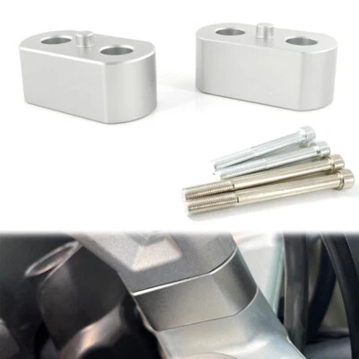 Elevador de montaje de manillar apto para Triumph Tiger 800 XCA/XCX/XR 14-20 Foto 1 de 4