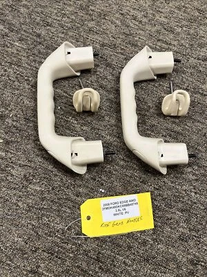 2007-2014 Ford Edge Roof Grab Handles Tan OEM a76 - Image 1 of 2