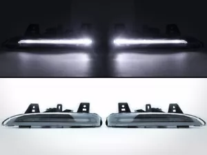 Crystal Lens LED Daytime DRL Fog Light Bumper Lamp for 16-up Porsche Cayman 7 - Bild 1 von 8