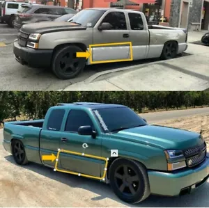 2003-2006 2004 2005 Chevy Silverado SS Cladding 2pc Extended Cab front doors - Picture 1 of 1