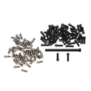 Silver/ Black 1.9 2.2" Wheel Rim Screws for TRX4 TRX6 Axial SCX10 90046 AXI03007