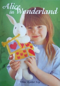 WHITE RABBIT ALICE IN WONDERLAND TOY KNITTING PATTERN not a copy - Picture 1 of 1