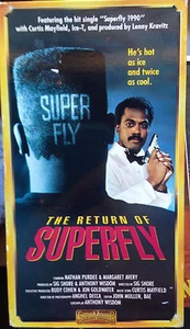 The Return of Superfly (VHS) Rare 1990 sequel to black private eye classic - Picture 1 of 1