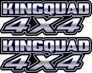 King Quad 4x4 Blue Gas Tank Graphics Decal Sticker Atv Kingquad 750 300 plastic - Bild 1 von 2