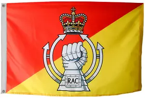 Royal Armoured Corps British Army Flag 3'x2' - ONE ONLY - Picture 1 of 7