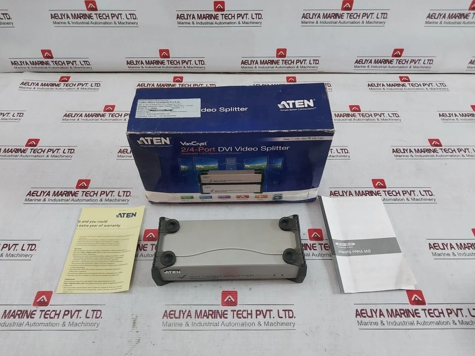 ATEN VS164 4-Port VANCRYST DVI Video Divider DC 5.3V 1 A 4 DVI Duplicatore - Immagine 1 di 4