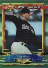 1994 Finest Refractors #401 Walt Weiss 