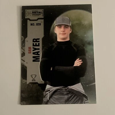2022 SkyBox Metal Universe Champions #28 Sam Mayer Racing - Image 1 of 2
