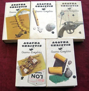 Agatha Christie. Rombaldi / Guilde des Bibliophiles. 2 3 4 7 8 / 15. Années 60. - Picture 1 of 1