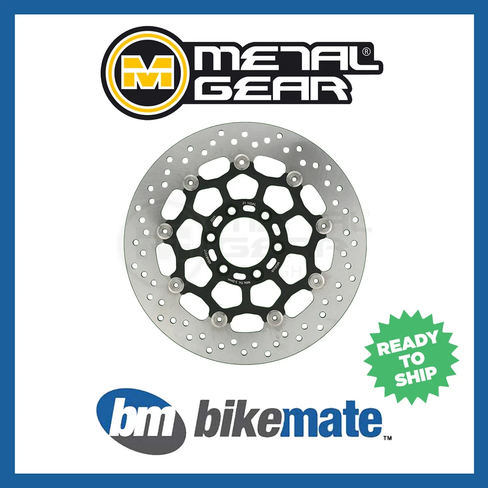 Rotor de disco de freno delantero izquierdo para HYOSUNG GT 250 R 2006 2007 2008 2009 Foto 1 de 1