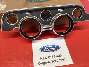 NOS FORD MUSTANG 1967 instrument Bezel Black Camera Case Finish - Picture 1 of 5