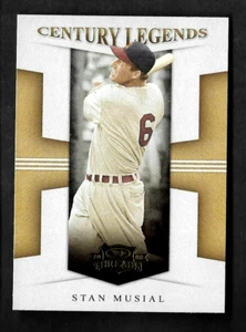 STAN MUSIAL 2008 DORUSS THREADS CENTURY LEGENDS !!! CARD #42CL-1 CARDINALS HOF - Picture 1 of 2