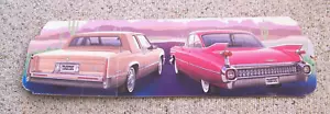 Letrero promocional de concesionario de cartón Cadillac 1993 24 X 7 pulgadas Tombstone AZ (?) - Imagen 1 de 4