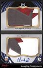2021-22 The Cup Monumental Booklet Cole Perfetti RPA Rookie PATCH AUTO 1/6