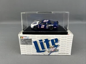 Action 1998 Rusty Wallace #2 Miller Lite Ford Taurus w/Display 1/64 1/7500 NIB - Picture 1 of 14