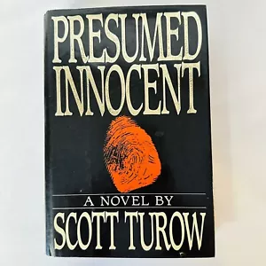 1987 Presumed Innocent by Scott Turow First Edition Thriller Courtroom - Picture 1 of 7