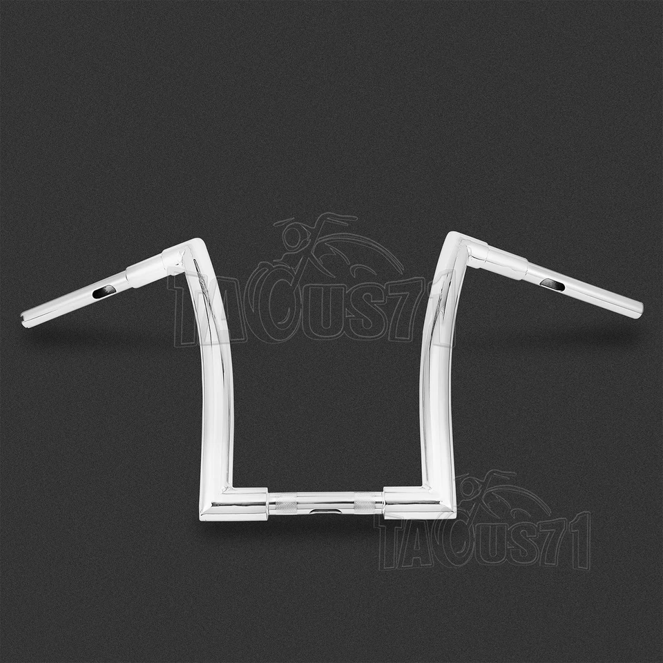 Manillar de 12"" Ape Hangers 1-1/2" Fat Bar ADN Monster para Harley Road King Glide Foto 1 de 4