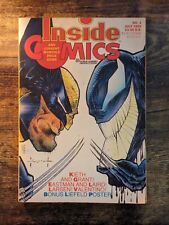 Inside Comics Number Two 2 Magazine July 1992  Venom Wolverine With Poster