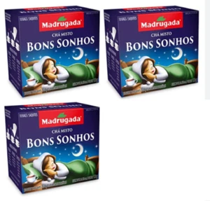 MADRUGADA Cha Bons Sonhos - Sweet Dreams Tee 3 Boxen 30 Teebeutel - Bild 1 von 3