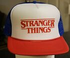 HHN 2019 Universal Studios Stranger Things Red Blue Dustin Baseball Cap Hat NEW
