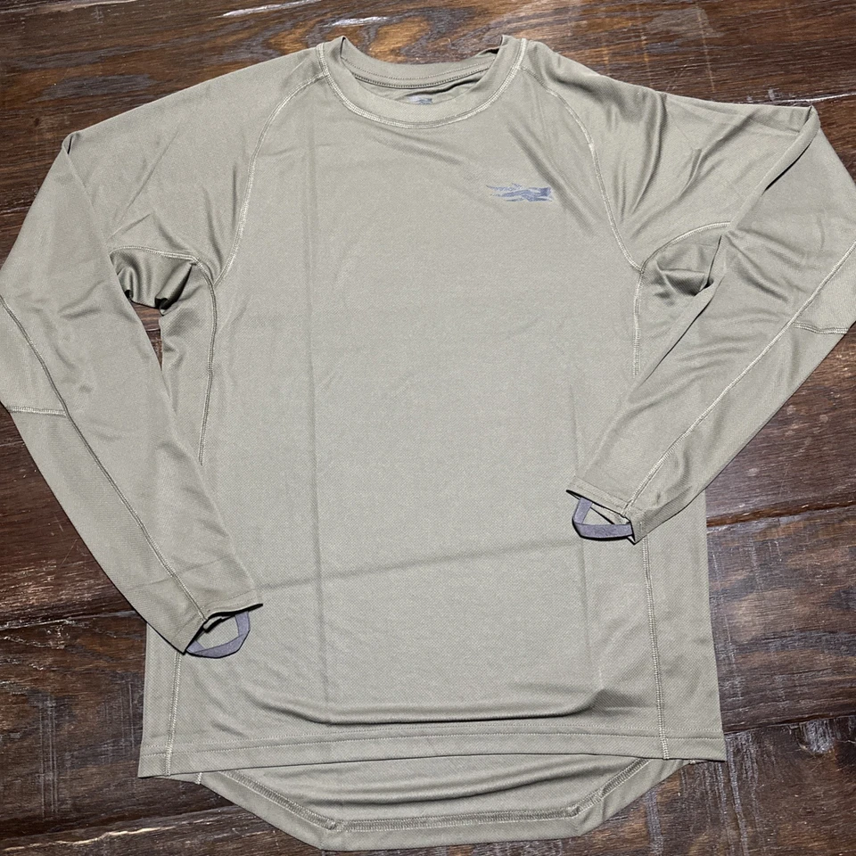 Sitka Gear Core Lightweight Crew LS Long Sleeve Shirt Pyrite Men’s Sz M $89 NWT - Image 1 of 4