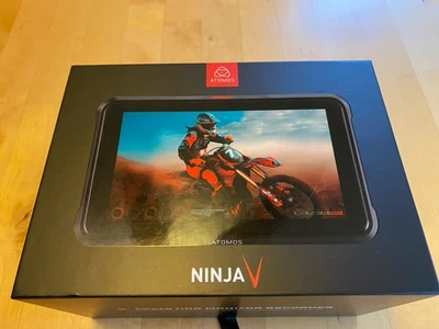Monitor de grabación Atomos Ninja V 5,2” 4kp60 500 GB SSD AtomX Foto 1 de 4