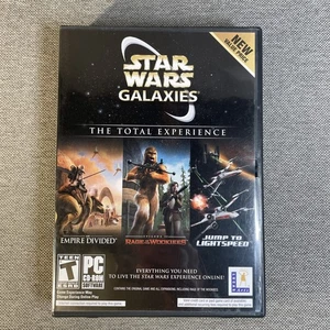 De colección Star Wars Galaxies The Total Experience Juego PC CD-ROM Juego de 5 Discos Lucas Arts - Imagen 1 de 6